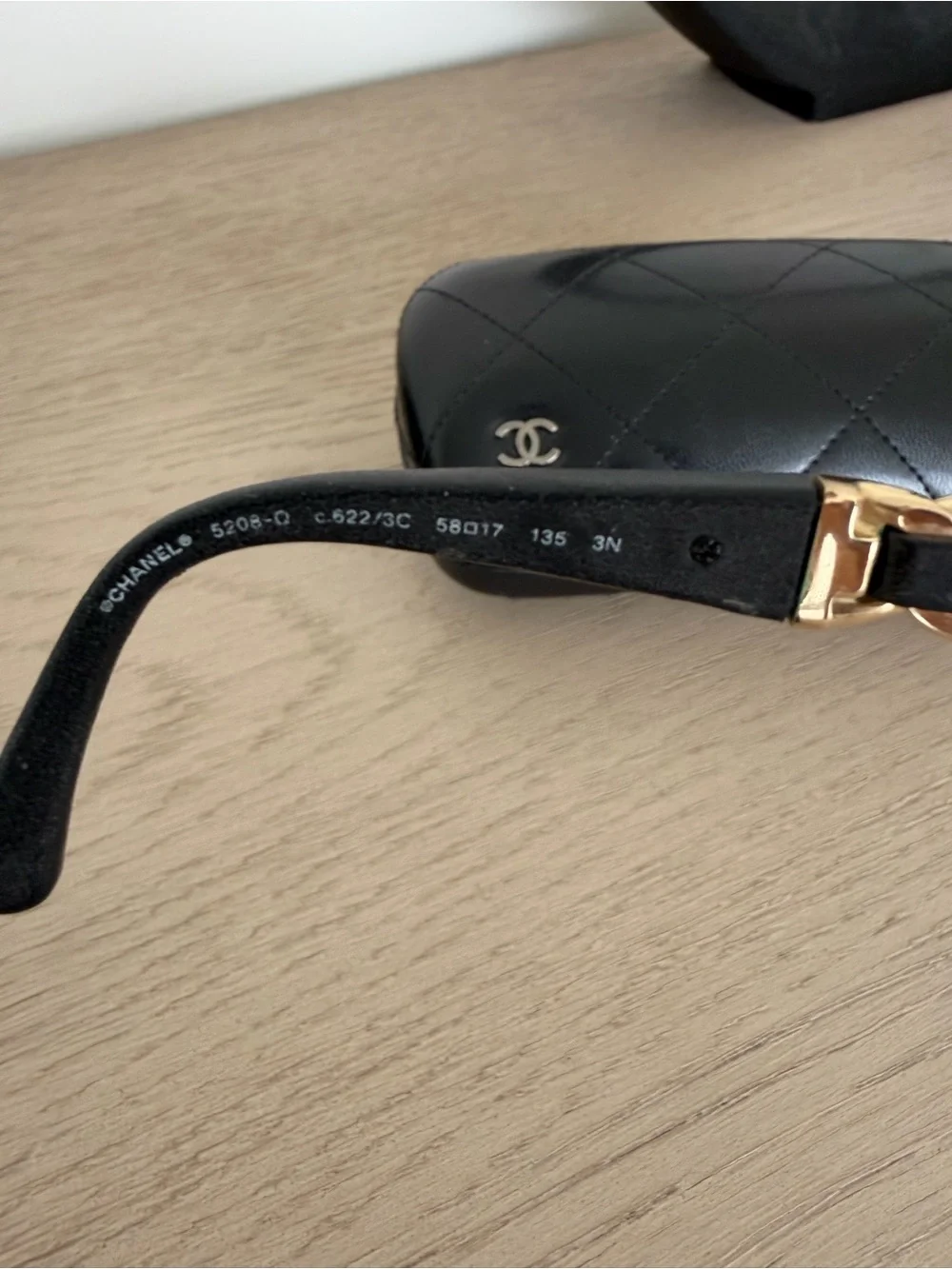 Chanel black oversized sunglasses - Picture 4 of 8